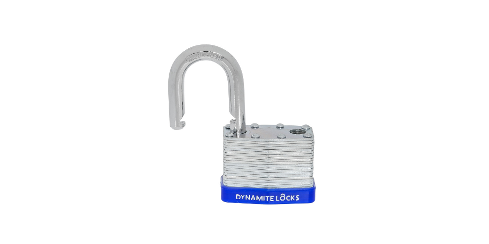 Pack 96 Laminated Steel Locks Keyed-Alike Padlocks 40mm Short Shackle w/ 1.25” Shackle, Hardened Steel Case, Brass Cylinder for Hasp Latch, Sheds, Fences, Storage Locker, School, Gym