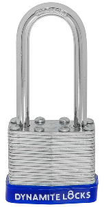 Pack of 72 Dynamite padlocks keyed alike 45mm or 1-3/4 in. Laminated Padlocks Set with Same Keys, Commercial Grade, Padlocks Keyed Alike with Hardened Steel Long Shackle