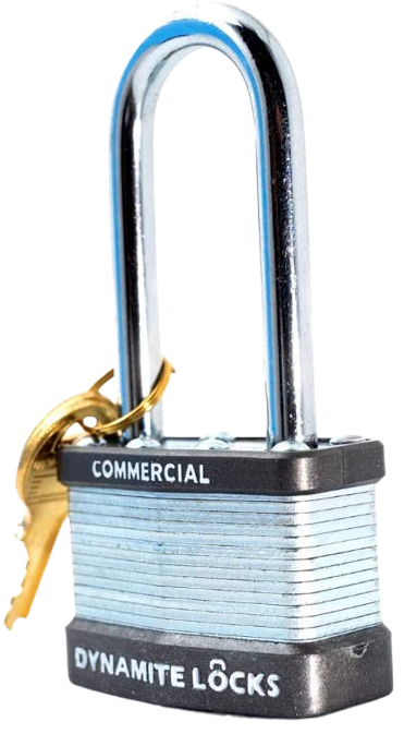 Dynamite Lock Commercial Grade Padlocks Keyed Alike 1-3/4” Body Width, 45mm  Long Hardened Steel Shackle All The Same Keys – dynamitepadlocks